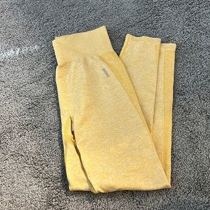 GymShark Yellow Leggings